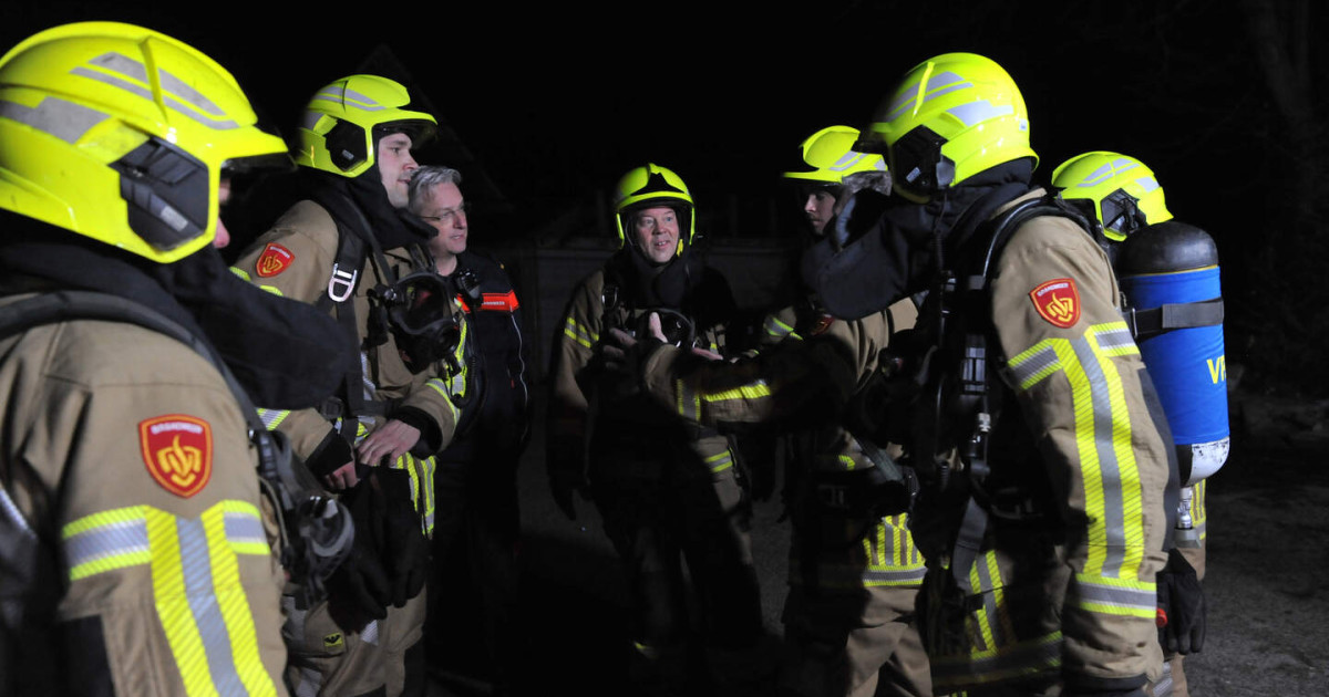 Brandweer Limmen geeft kijkje in de keuken tijdens oefenavond