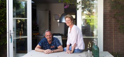 Foto nabestaanden van omgekomen brandweervrijwilliger Hendrik Brouwers