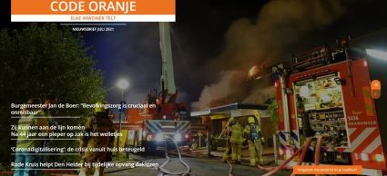 omslag van online magazine code oranje