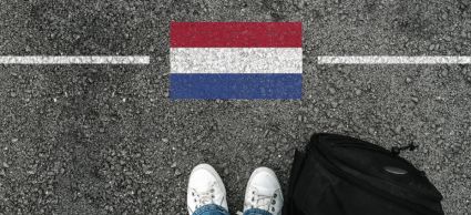 Asielzoekers Nederlandse grens