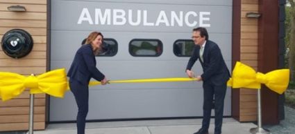 Opening nieuwe ambulancepost op Texel