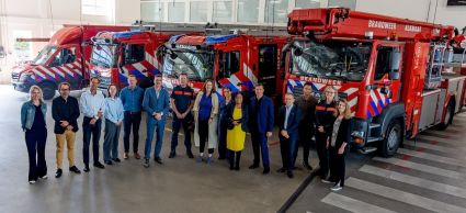 Vertegenwoordigers van het ministerie, Veiligheidsregio Noord-Holland Noord, gemeenten en partners