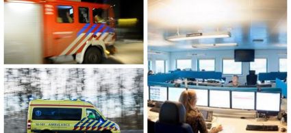 brandweer ambulance en meldkamer