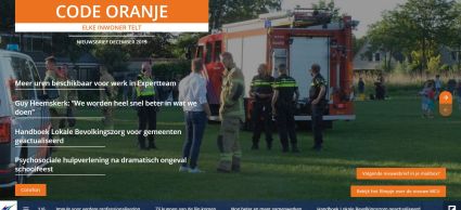 Voorkant van het magazine Code Oranje
