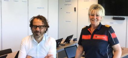 Dennis Overgaauw en Petra Abma