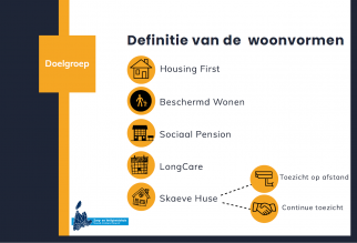 Voorbeeld van onderdeel van de factsheet woonvormen