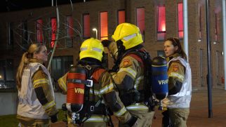 Brandweer oefent in gemeentehuis Hollands Kroon