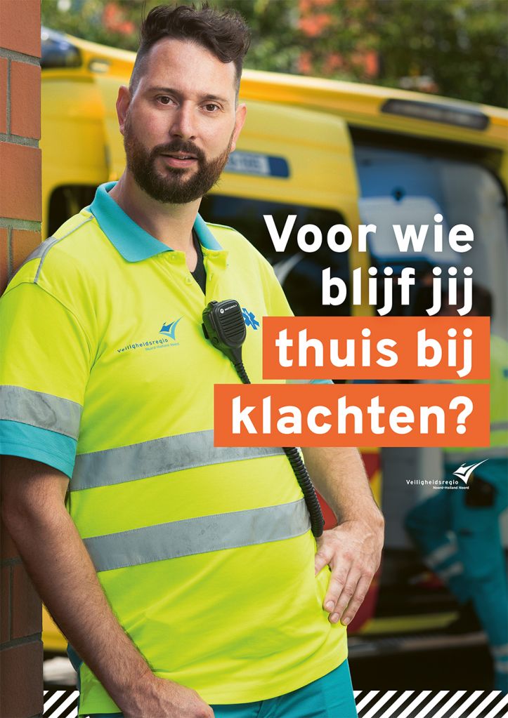 afbeelding van een ambulancemedewerker